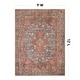 preview thumbnail 57 of 76, Traditional Flat Pile Washable Rug – Pet Friendly, Non-Slip, Ideal for Living Room, Entryway, or Bedroom