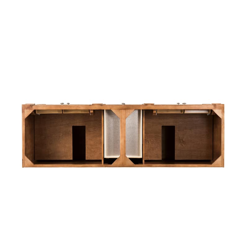 James Martin Vanities Bristol 72" Double Vanity, Saddle Brown