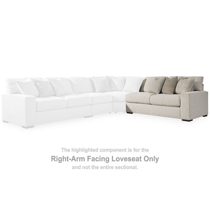 Signature Design by Ashley Ballyton Beige 4-Piece Sectional - 159.5" W x 127.5" D x 42" H