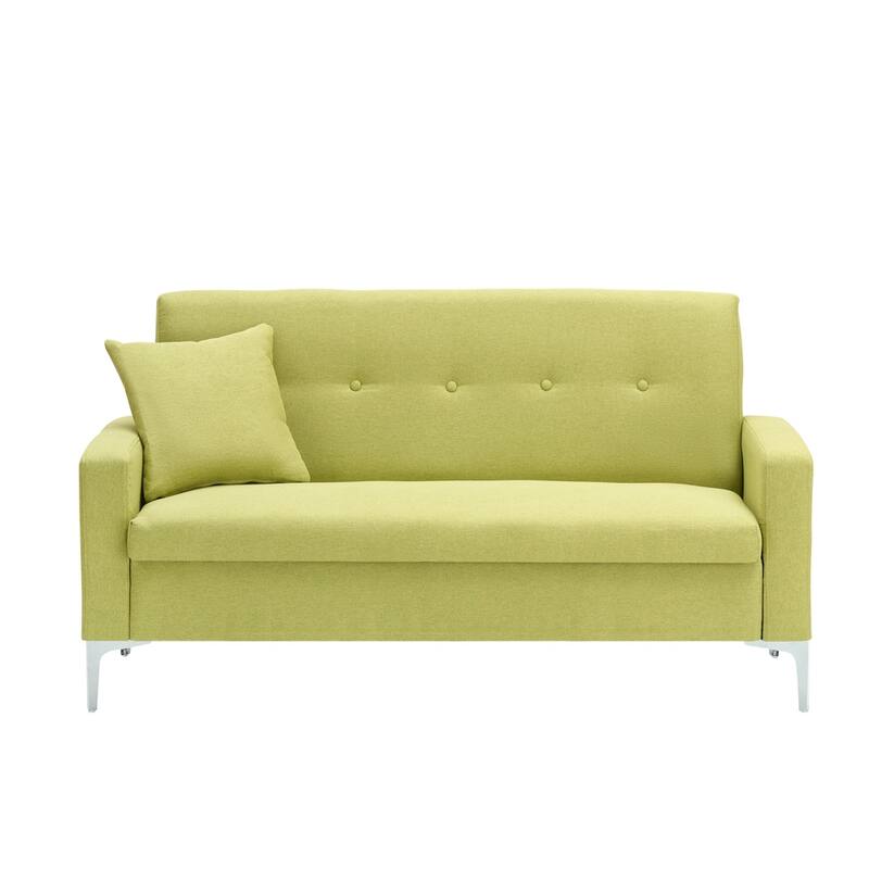 57" Modern Loveseat Sofa with Storage for Living Room
