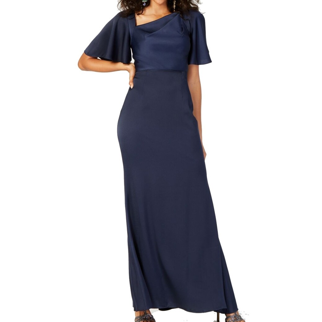 vince camuto navy blue dress