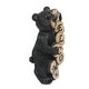 preview thumbnail 4 of 6, Black Resin Welcome Bear Statue