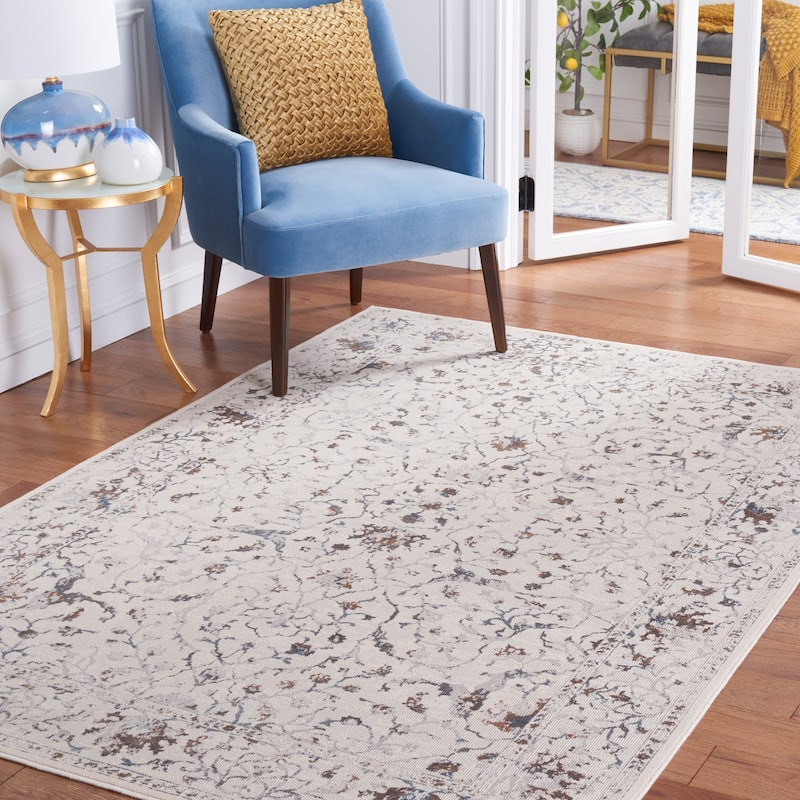 SAFAVIEH Noble Trajka Modern Viscose Rug