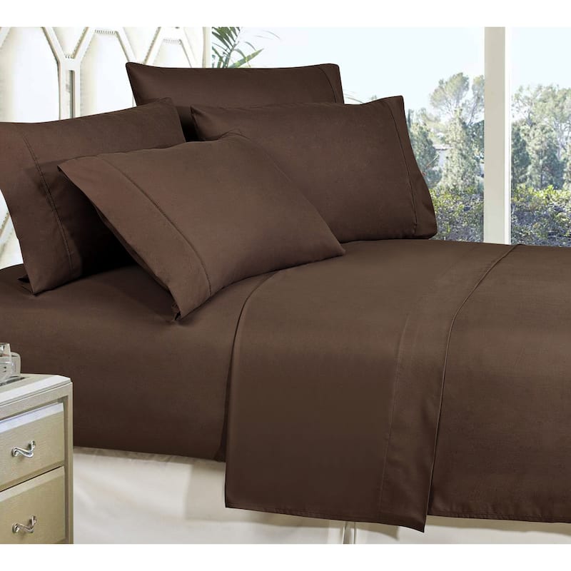 Copper Grove Boughton Wrinkle-resistant Deep-pocket Bed Sheet Set - Twin - Twin Xl - Chocolate