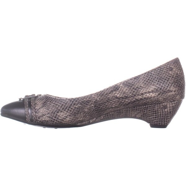 lifestride grey pumps