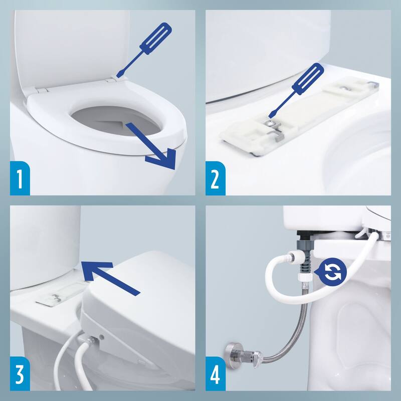 TOTO SW3083 Washlet Round Soft Close Bidet Seat