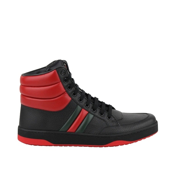 black and red gucci sneakers