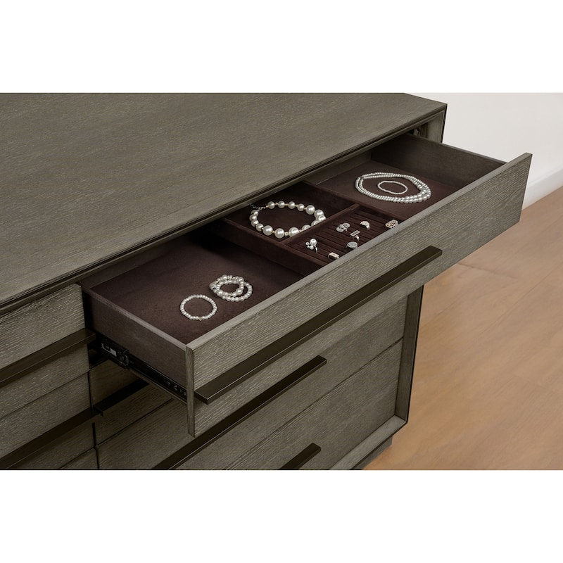 Durango 8-drawer Dresser Taupe Oak