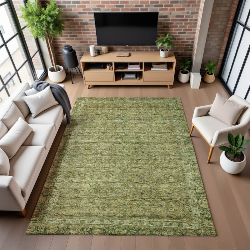 Premium Washable Super Soft Vintage Traditional Mayfield Rug