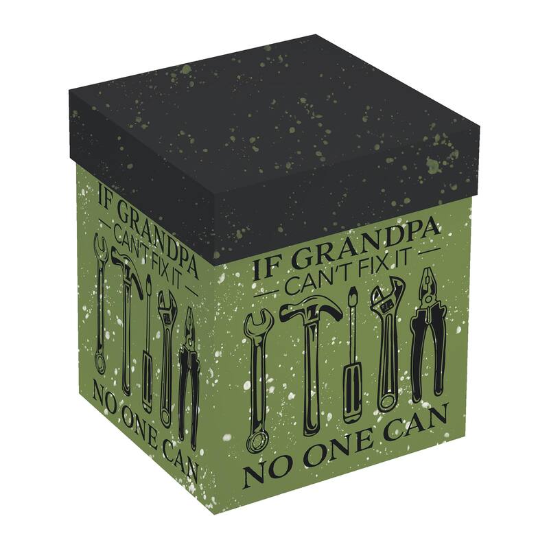 Grandpa Green Ceramic Cozy Cup, 15oz, Gift Box