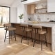 preview thumbnail 33 of 34, Amisco Triana Swivel Counter and Bar Stool