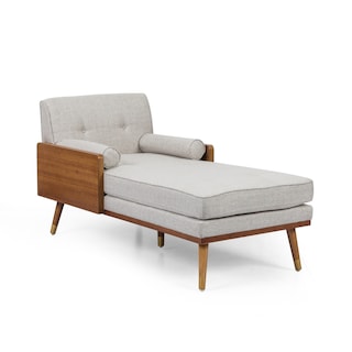 Fortas Mid-century Modern Chaise Lounge by Christopher Knight Home