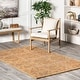 preview thumbnail 1 of 7, Nuloom Delanie Geometric Trellis Wool Area Rug 5' x 8' - Brown