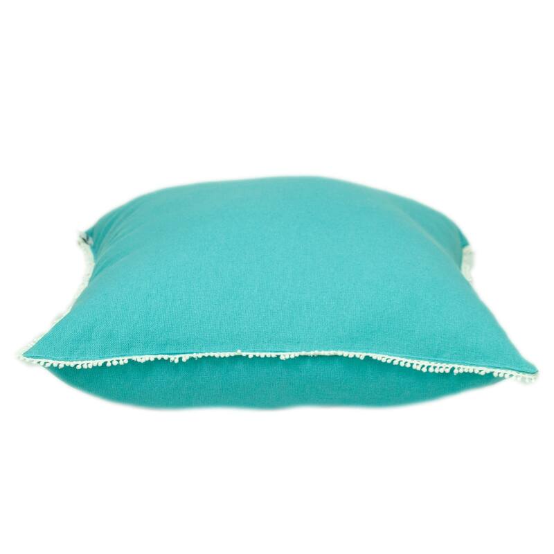 Solid Square Throw Pillow - 20" - Blue