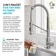 preview thumbnail 32 of 158, Kraus Bolden 2-Function 1-Handle Commercial Pulldown Kitchen Faucet