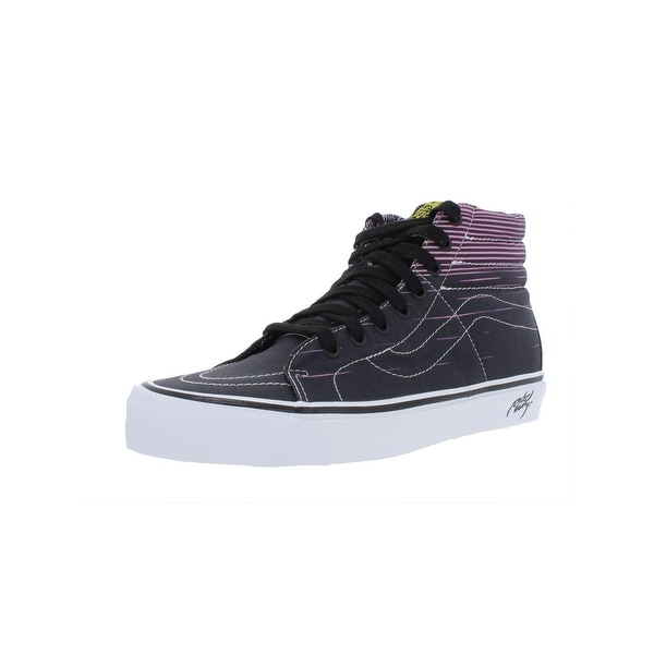 Shop Vans Mens SK8Hi 38 Decon Skate Shoes Canvas Shop Vans Mens SK8Hi 38 Decon Skate Shoes Canvas