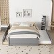 preview thumbnail 37 of 49, Full Kids Platform Bed with Twin Trundle and 2 Drawers
