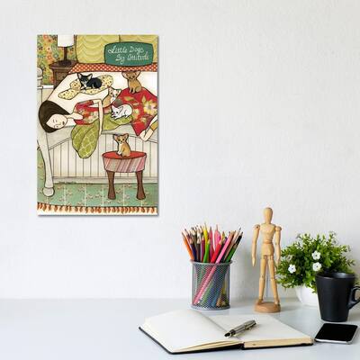 iCanvas "Little Dogs" by Jamie Morath Canvas Print