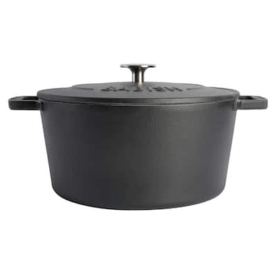 Babish 6 Qt Round Matte Enamel Cast Iron Dutch Oven