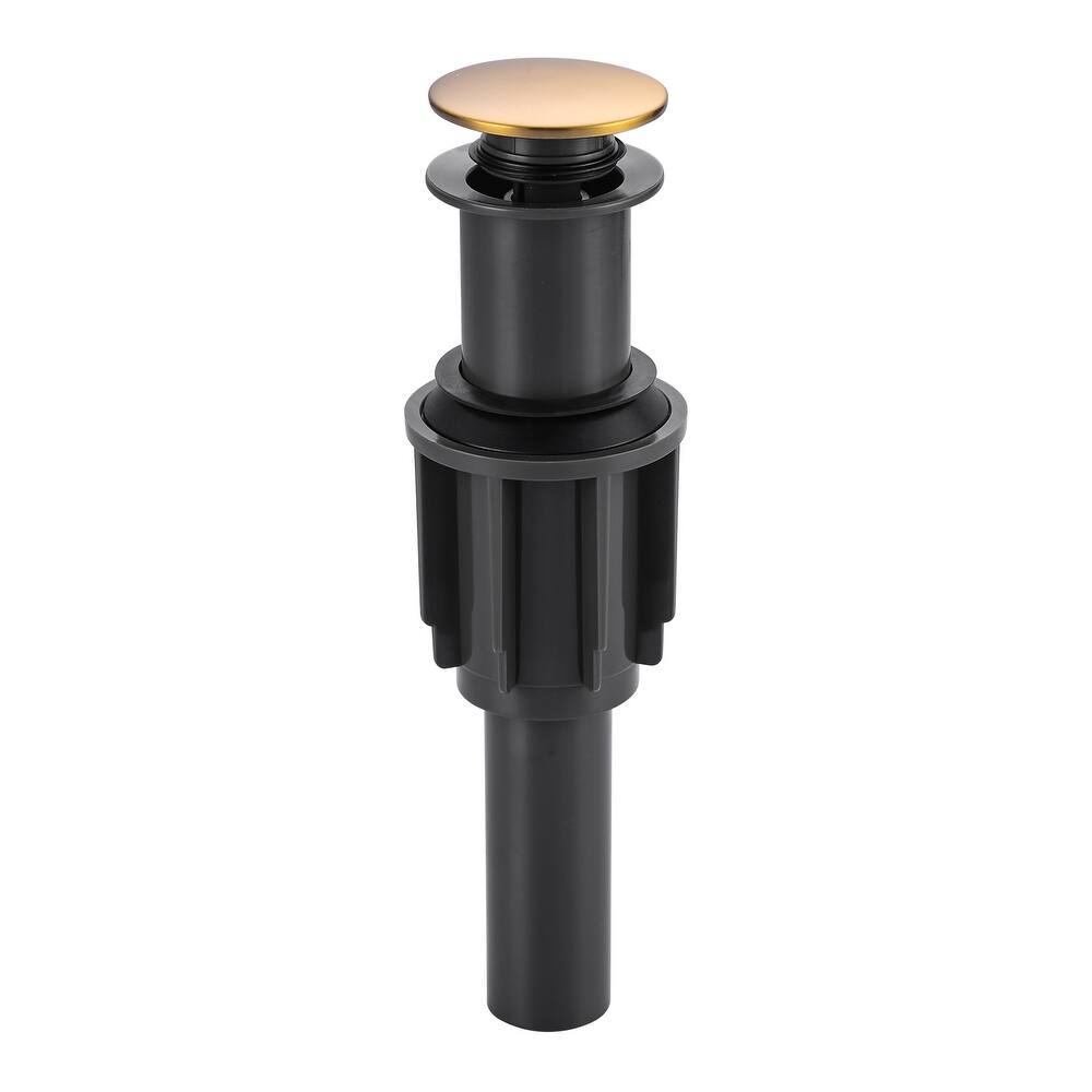WOWOW Pop Up Drain without Overflow for Bathroom Faucet