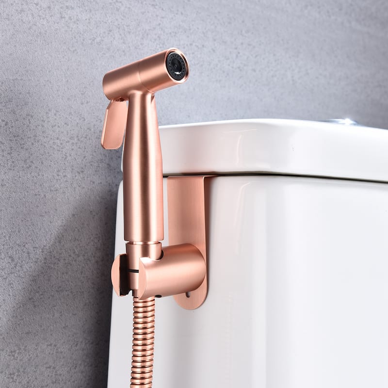 Rose Handheld Bidet Sprayer for Toilet - 8.66 x 6.88 x 2.75 inch