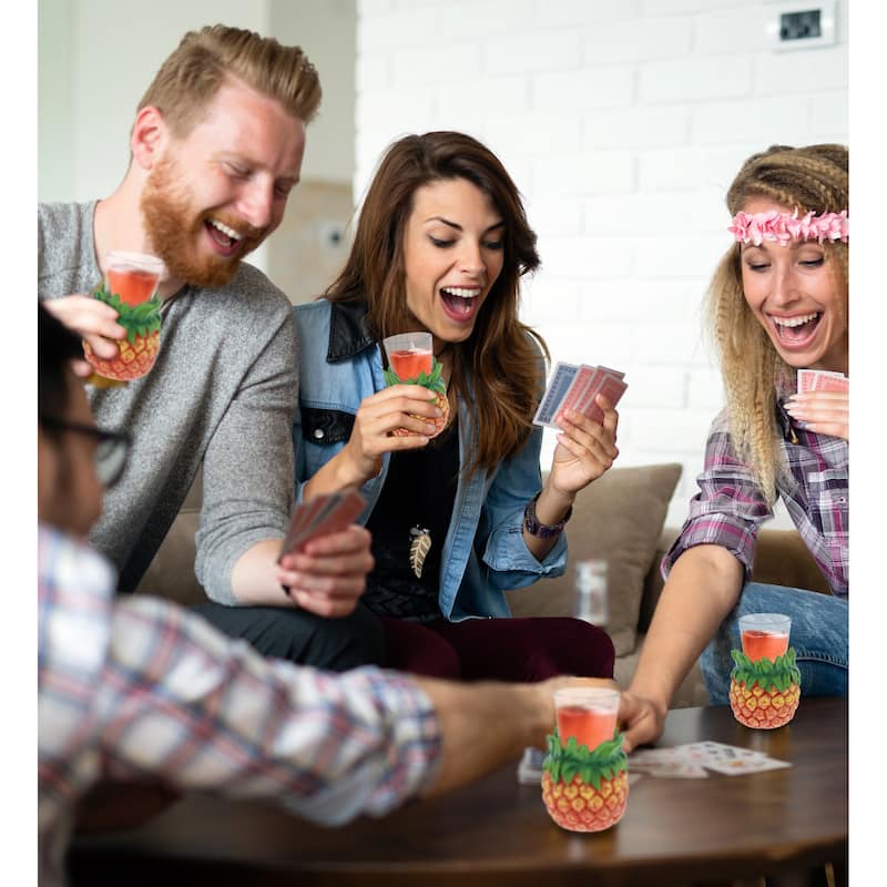 CoTa Global Pineapple Shot Glass, Cool & Funny Drinking Glass, 1.5 Oz.