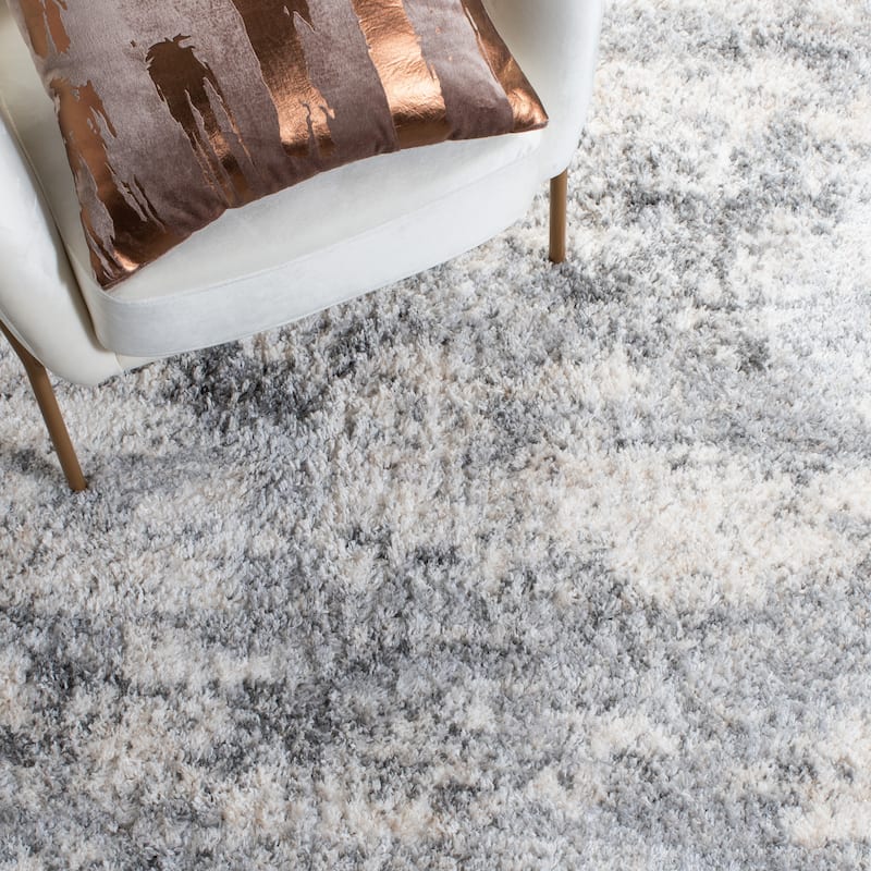 SAFAVIEH Berber Shag Dochina Abstract 1.25-inch Thick Rug