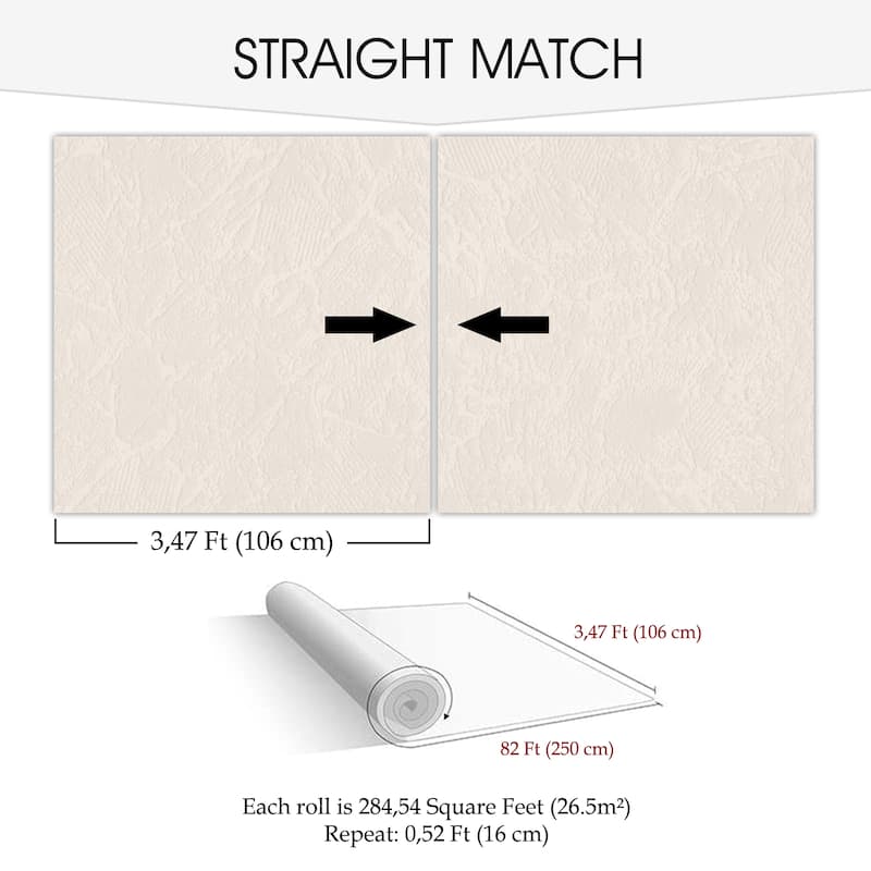 SUSSEXHOME Removable Wallpaper-Waterproof, Strippable, Light Resistance & Cleanable Wall Paper Roll-Wallpaper-Picasso