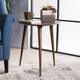 Naja Mid-Century Wood End Table by Christopher Knight Home - 20" L x 20" W x 22.75"H - Walnut
