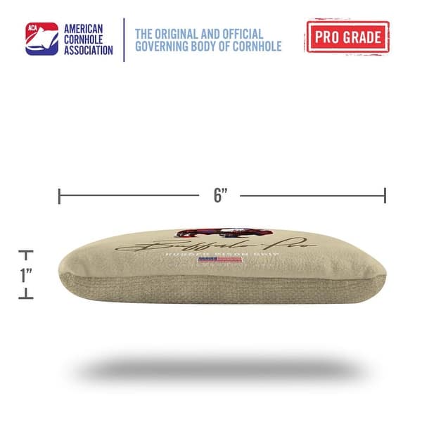 Buffalo Tan Dual Sided Cornhole Bags
