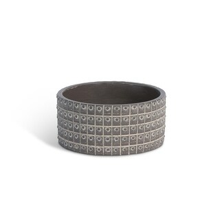 Planter Rivets Rivet Pattern Low Planter - 6