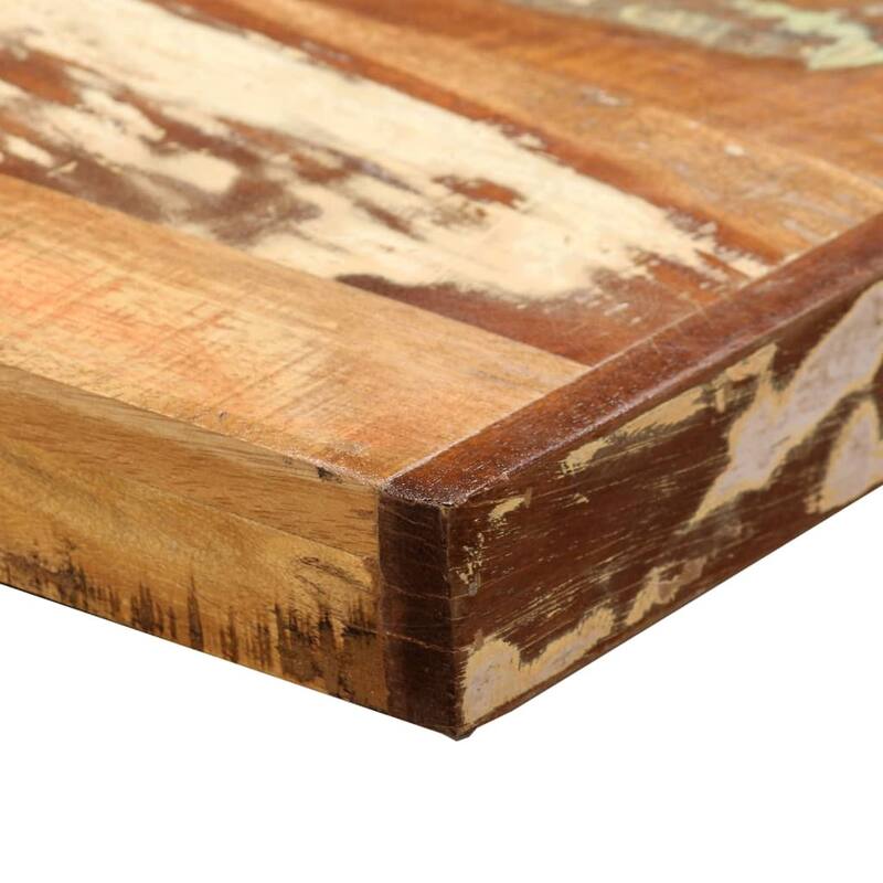 vidaXL Dining Table Kitchen Table Home Dining Room Table Solid Reclaimed Wood