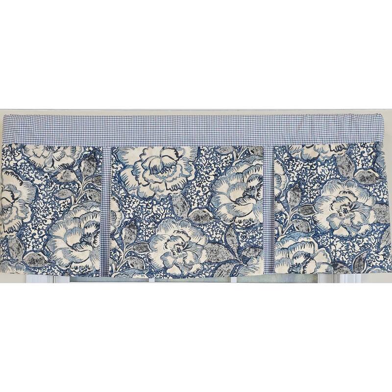 Peony Ball Pleated Valance