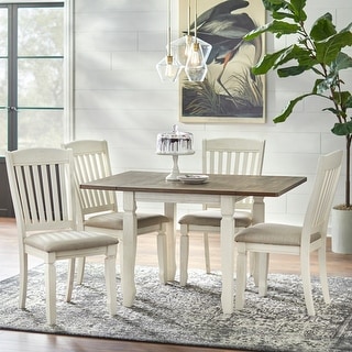 Simple Living Maryland Drop Leaf 5-piece Dining Set - Bed Bath & Beyond ...