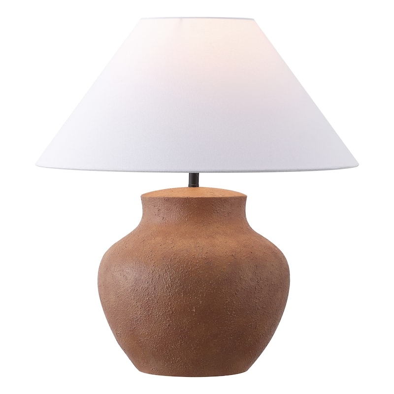 SAFAVIEH Couture Clay, 22-inch, Resin Table Lamp - 20"W x 20"D x 22"H