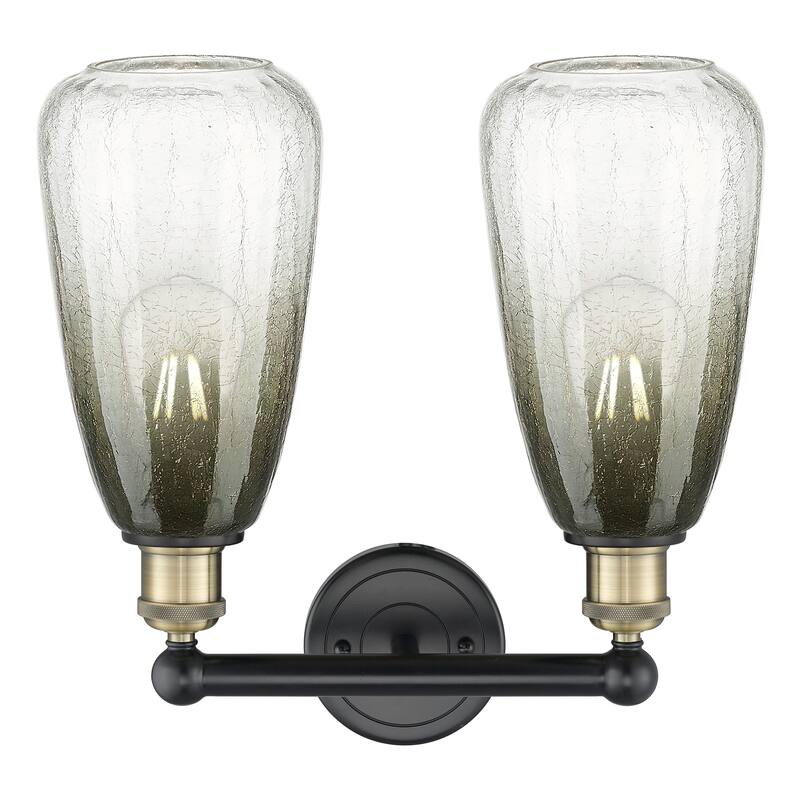 Innovations Lighting Endless Possibilities Edison - Brookhaven Almond - 2 Light 15" Bath Vanity Light