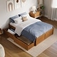 preview thumbnail 59 of 116, Concord Platform Bed with Footboard and Storage Drawers