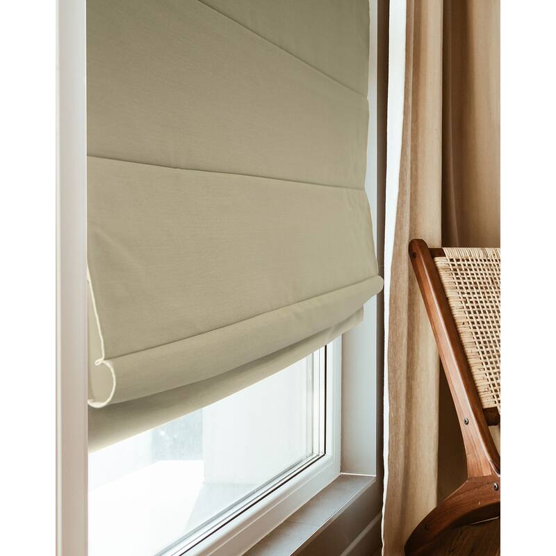 Chicology Cordless Blackout Roman Shade Privacy & Style