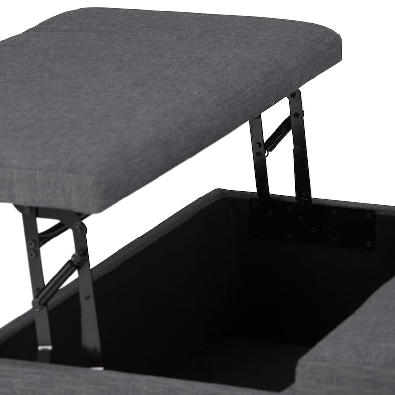 WYNDENHALL Tyler 36 inch Wide Contemporary Square Table Ottoman