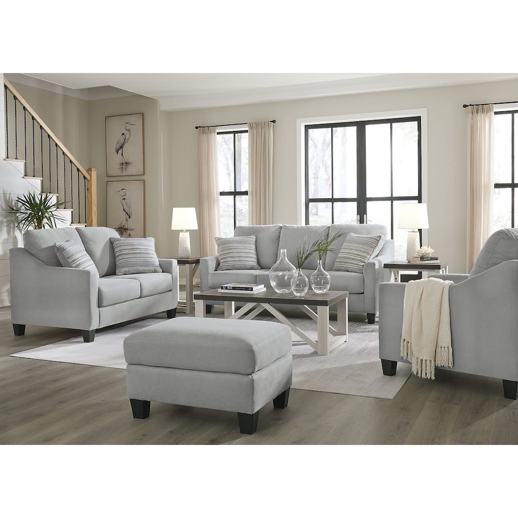 Signature Design by Ashley Adlai Gray 4-Piece Upholstery Package - 80" W x 39" D x 40" H