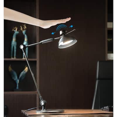 Gesture Control Desk Lamp, 3CCT Dimmable LED Task Light for Home Office - 1PACK