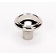 preview thumbnail 10 of 8, Alno Classic Traditional 1-1/2 Inch Mushroom Cabinet Knob Polished Nickel