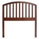 preview thumbnail 12 of 29, Hillsdale Furniture Carolina Headboard, Rails not included Walnut - Twin