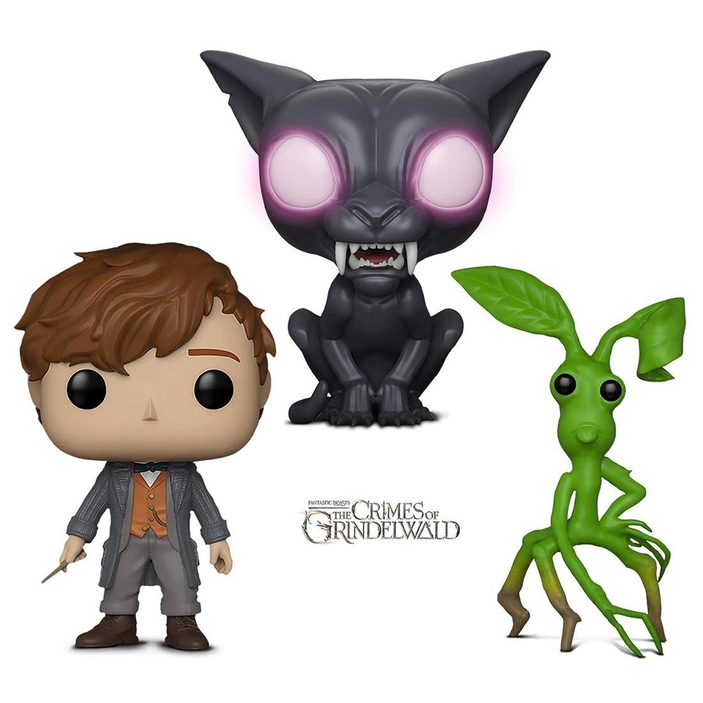 Shop Funko Pop Movies Fantastic Beasts 2 Newt Pickett And Matagot