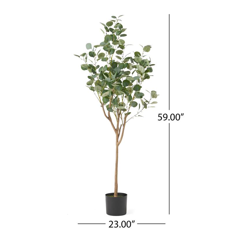 150cm Artificial Eucalyptus Tree - Green