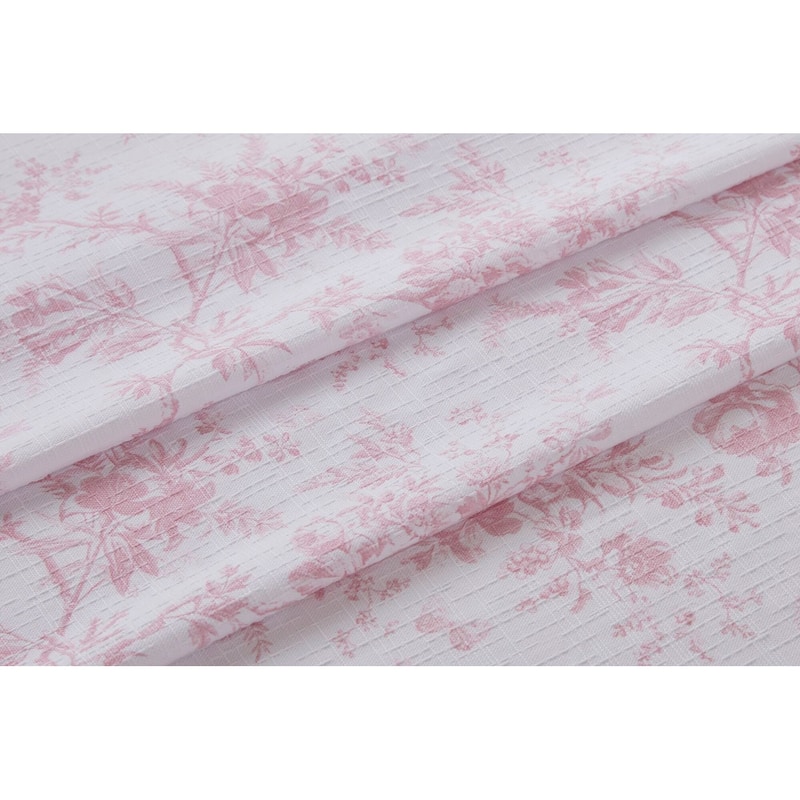 Laura Ashley Walled Garden Shower Curtain -- slub dobby 180gsm