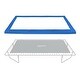 preview thumbnail 1 of 3, Blue Super Trampoline Replacement Safety Pad (Spring Cover) for Rectangular Frames