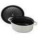 preview thumbnail 3 of 3, STAUB Cast Iron Oval Cocotte, Dutch Oven, 5.75-quart, serves 5-6, Made in France - 5.75-qt