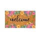 preview thumbnail 1 of 3, Welcome Spring Blossom Coir Mat 30" x 18"