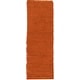preview thumbnail 203 of 218, Handmade Jefferson Felted Wool Plush Area Rug 4' x 10' Runner - Rust - Runner/Rectangle